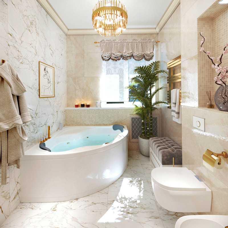 Дизайн-проект интерьеров  дома в поселке «Горный»,проектируемая площадь:188.6 м2