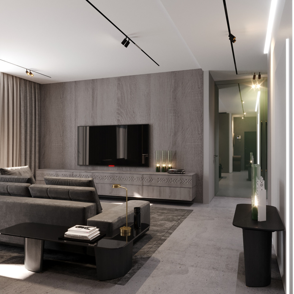 Квартира с этническим декором, 100 м2