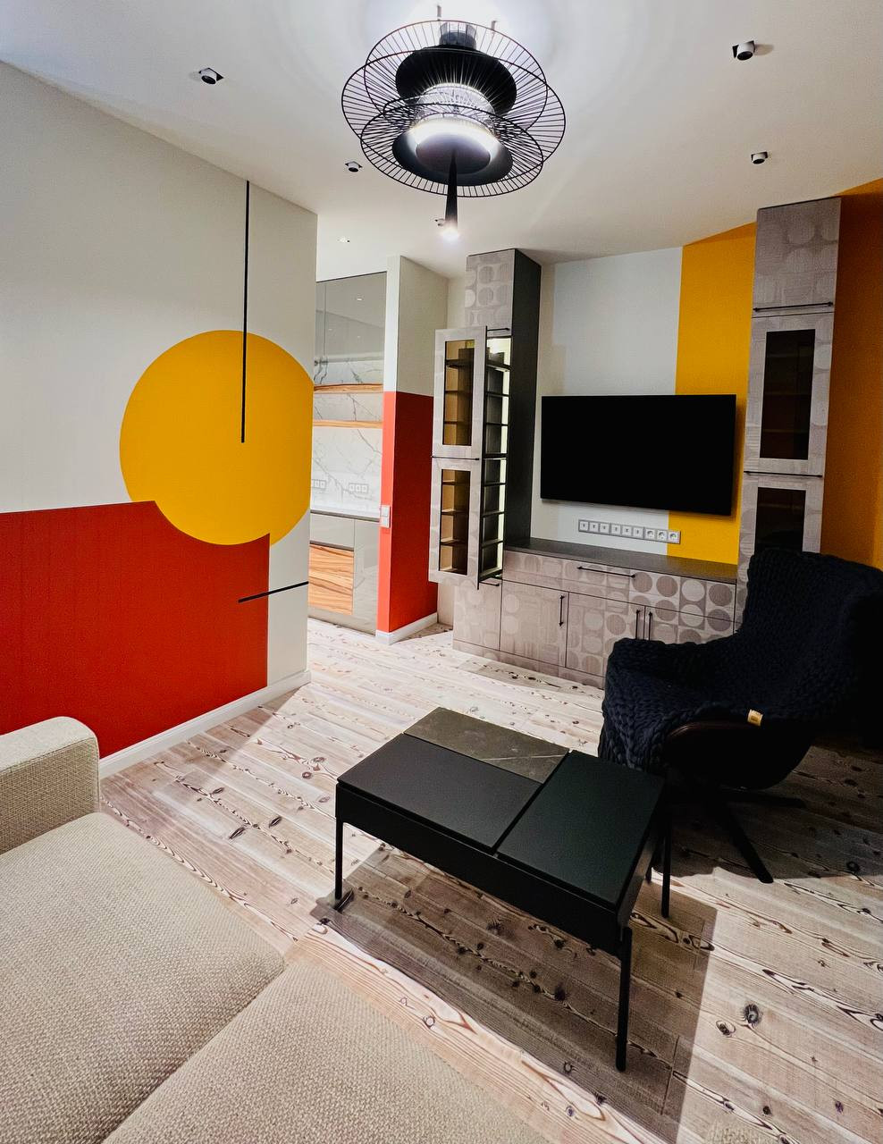 Квартира в стиле Кандинского