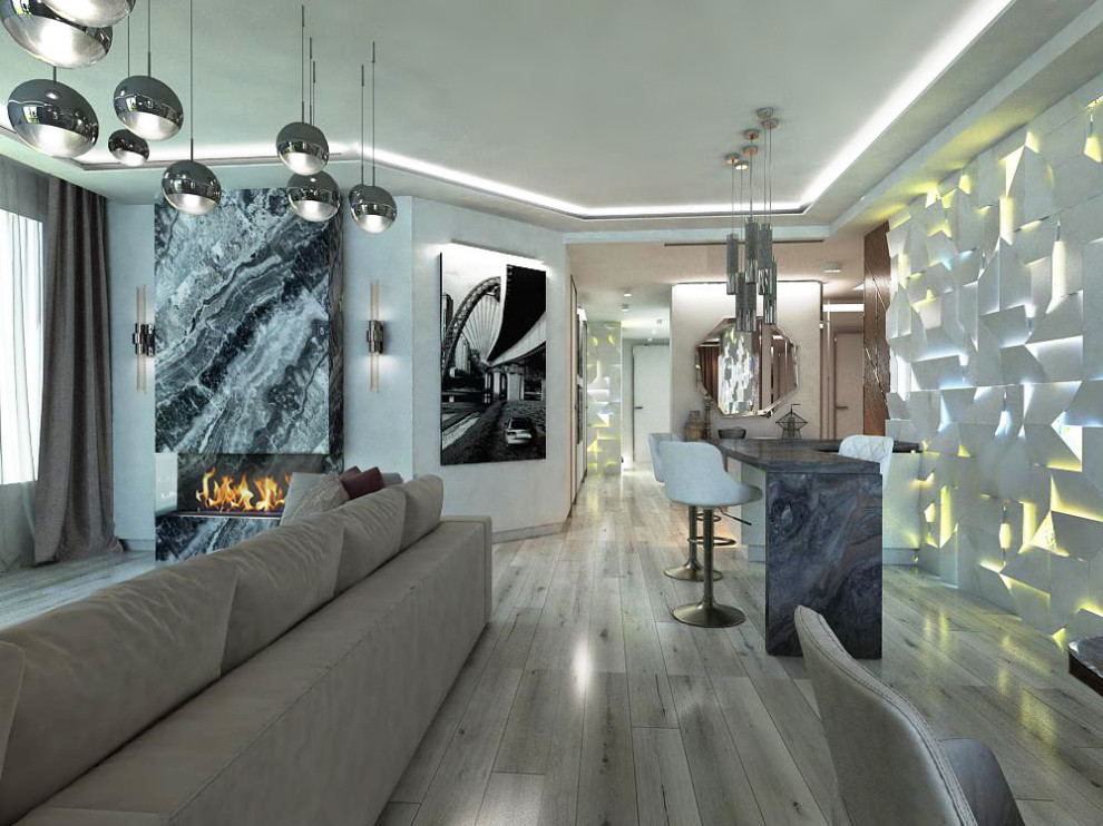 Обложка проекта: Дизайн квартиры 200 кв.м