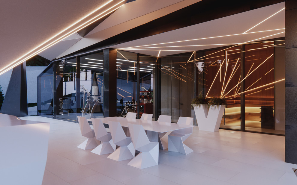 Проект Parametric residence - дизайн интерьера