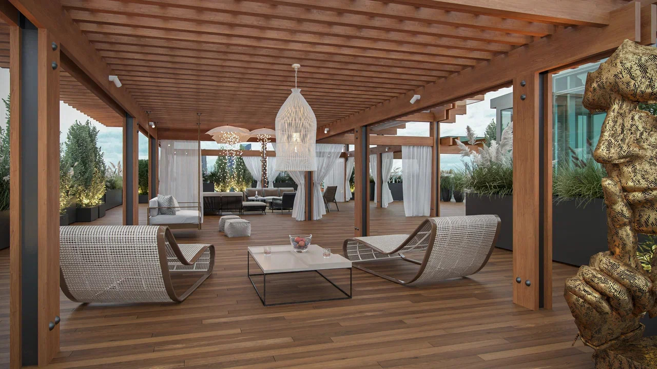 Обложка проекта: Терраса на крыше