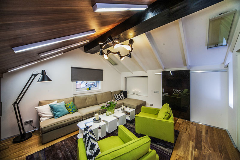 Скандинавская мансарда