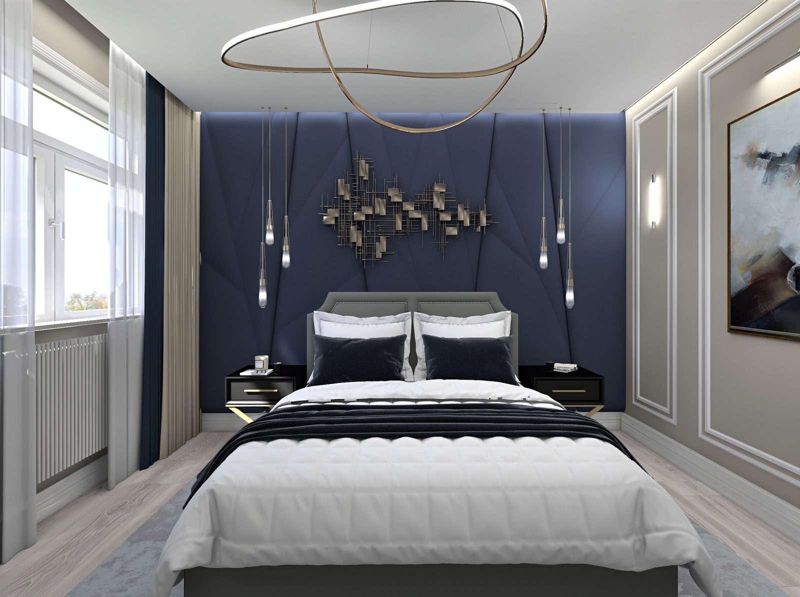 Гостевая спальня (много вариантов)