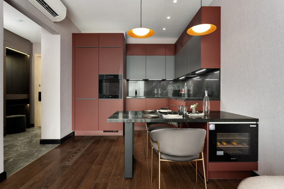 Вкусная кухня - новинка 2020 года от nobilia - в квартире ЖК Акватория