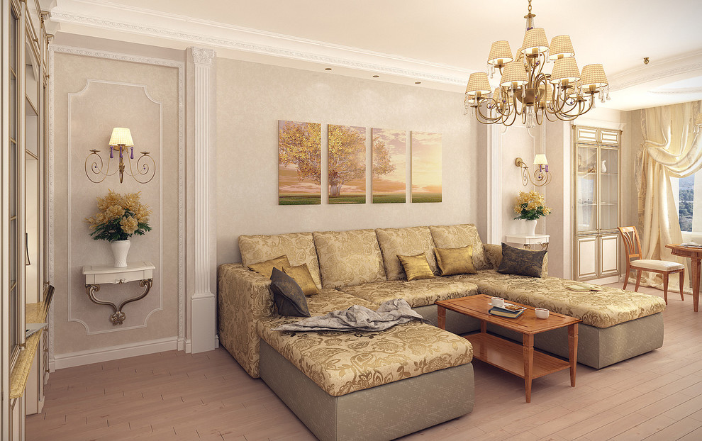 Обложка проекта: Квартира на Мичуринском (Москва)