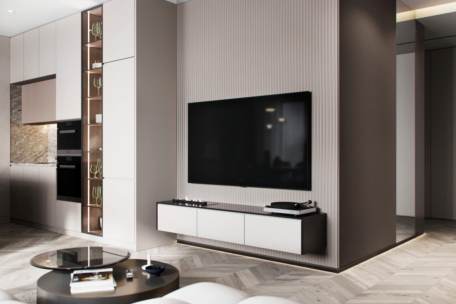 современный интерьер квартиры