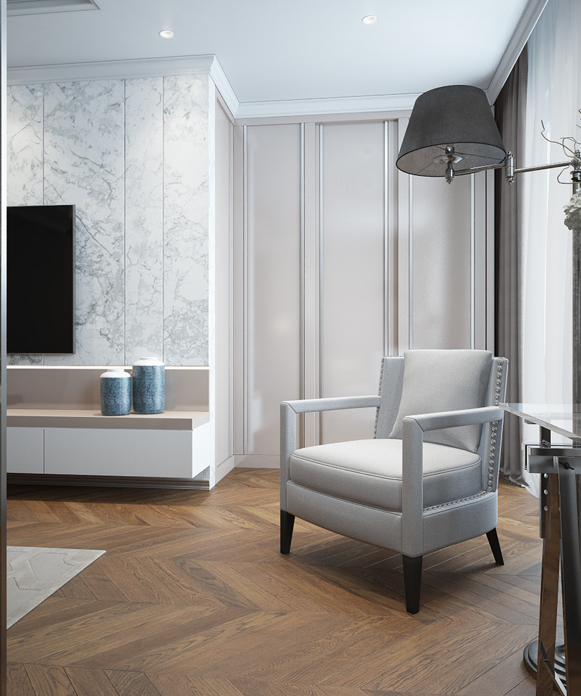 Спальная комната / Таунхаус / Современный интерьер