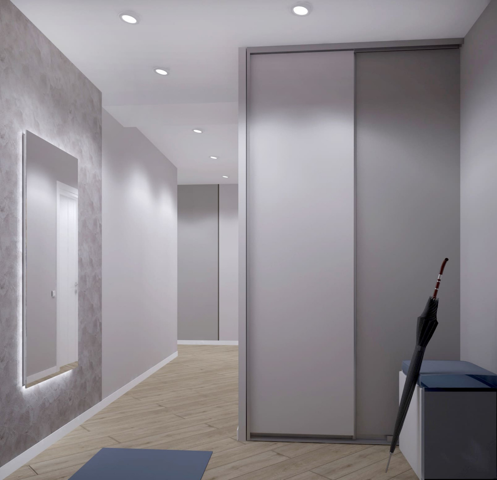 Обложка проекта: Стильный коридор