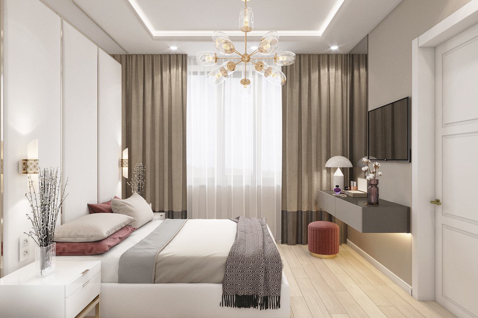 Дизайн проект спальни