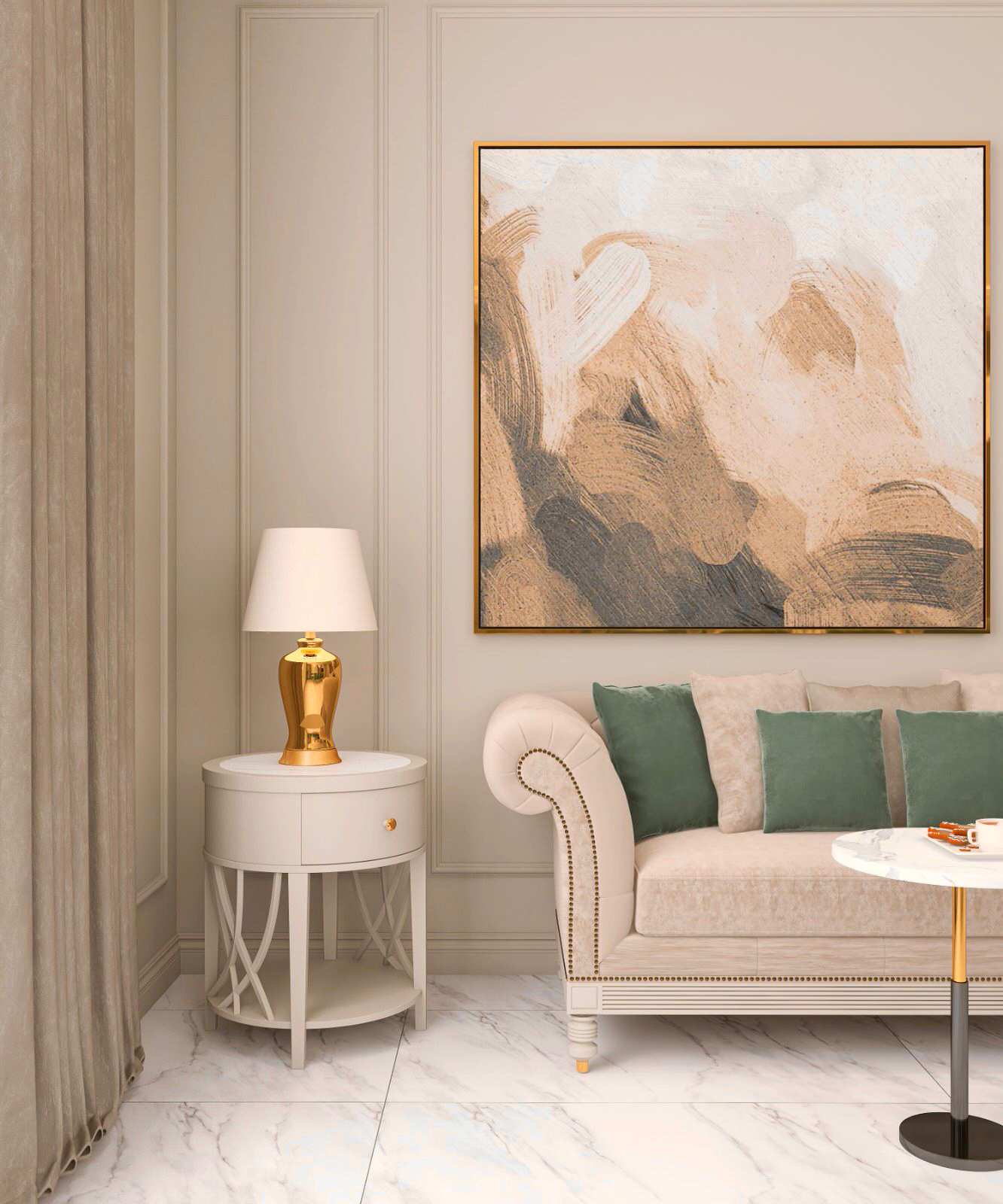 Кухня-столовая в частном доме