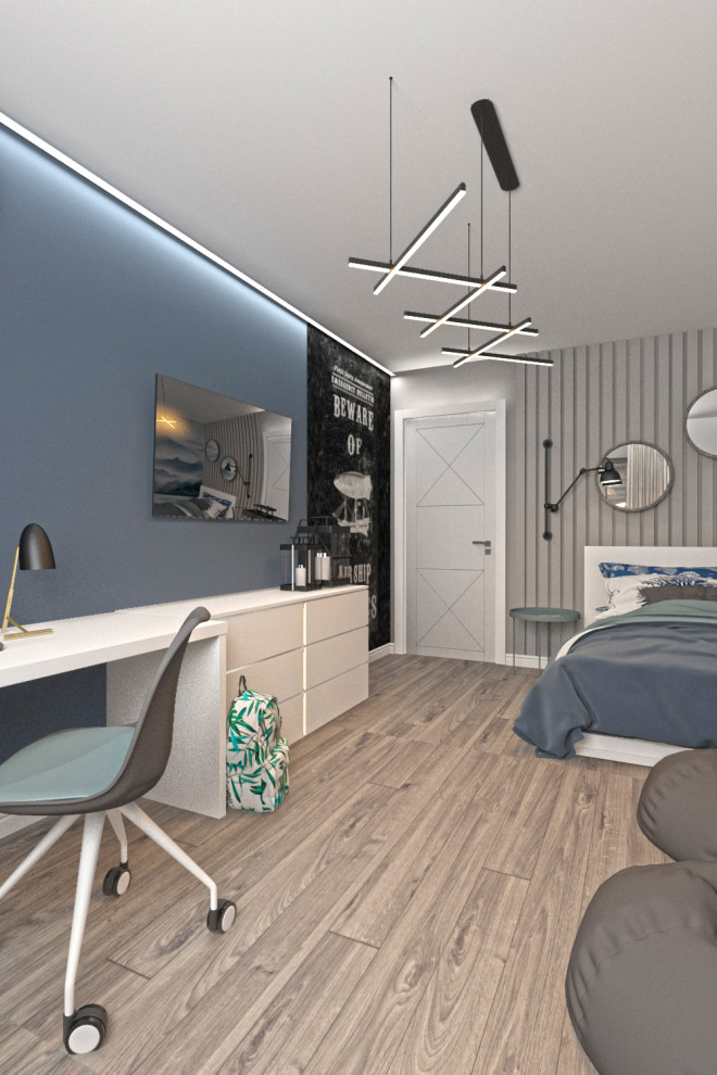 Трехкомнатная квартира в современном стиле в г. Новороссийск