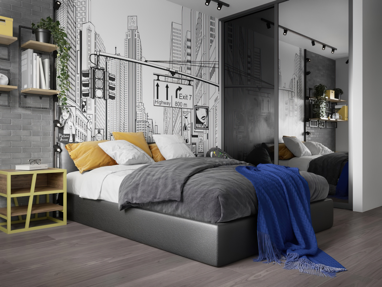 Проект Лаванда | Квартира 77 м2 Домодедово