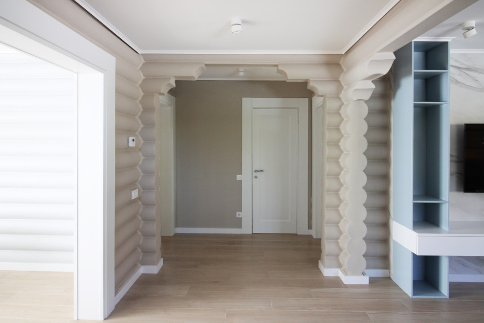 Срубовой коттедж в Рощино