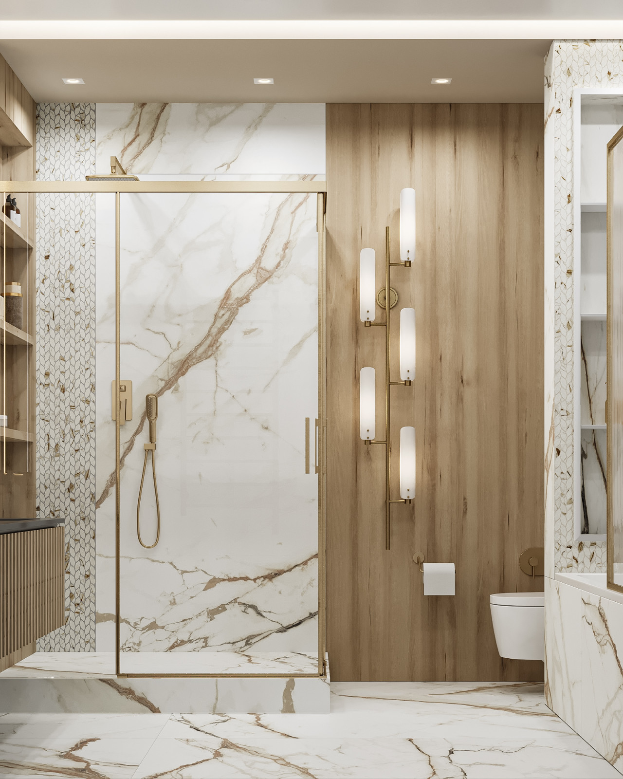 Дизайн интерьера квартиры в современном стиле на ул. Новаторов