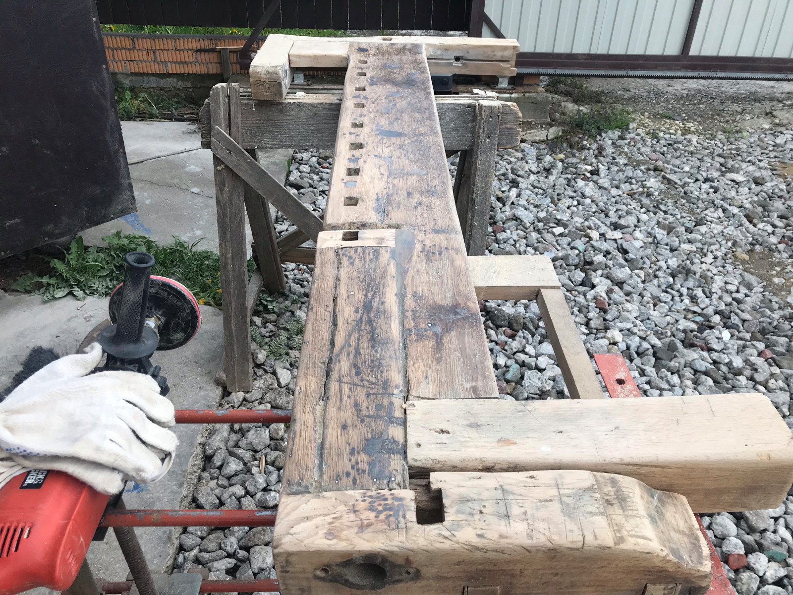 Обложка проекта: Барный стол из верстака