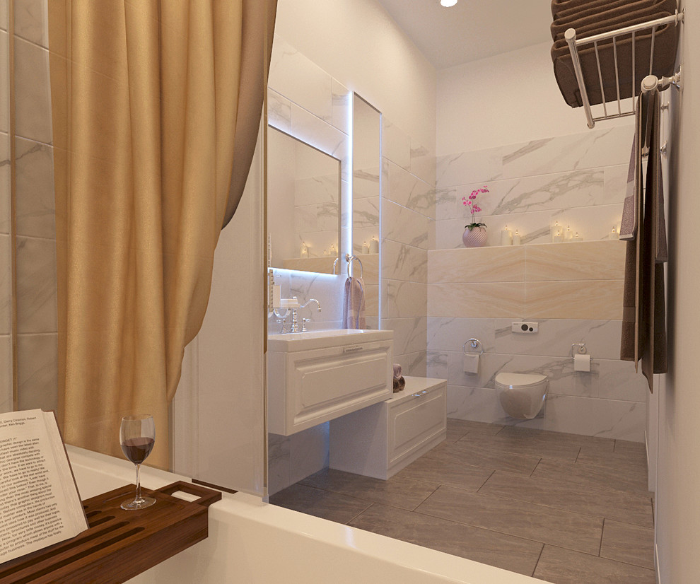 Обложка проекта: Интерьер двухуровневой квартиры