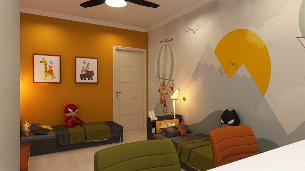 Дизайн-проект трехкомнатной квартиры