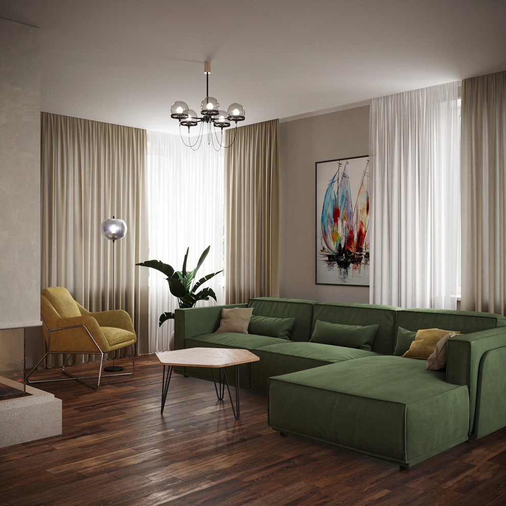 Дизайн-проект 2-х этажного дома