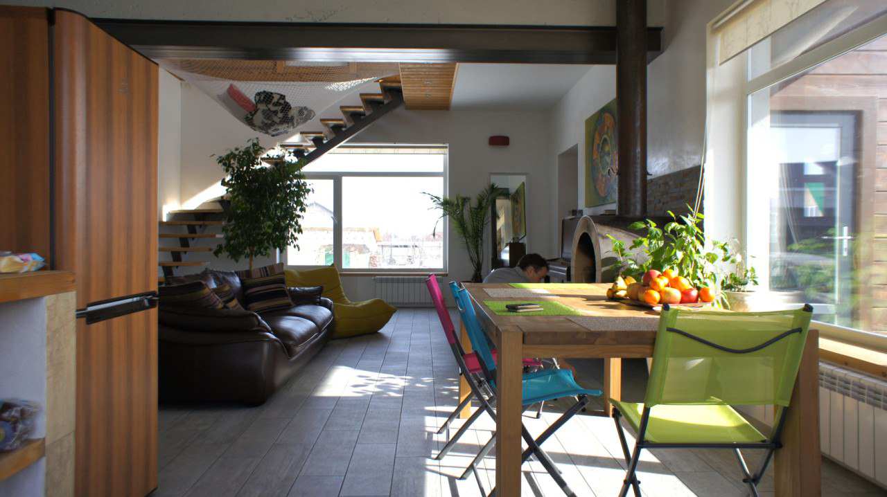 Загородный коттедж для молодой семьи с 2-мя детьми