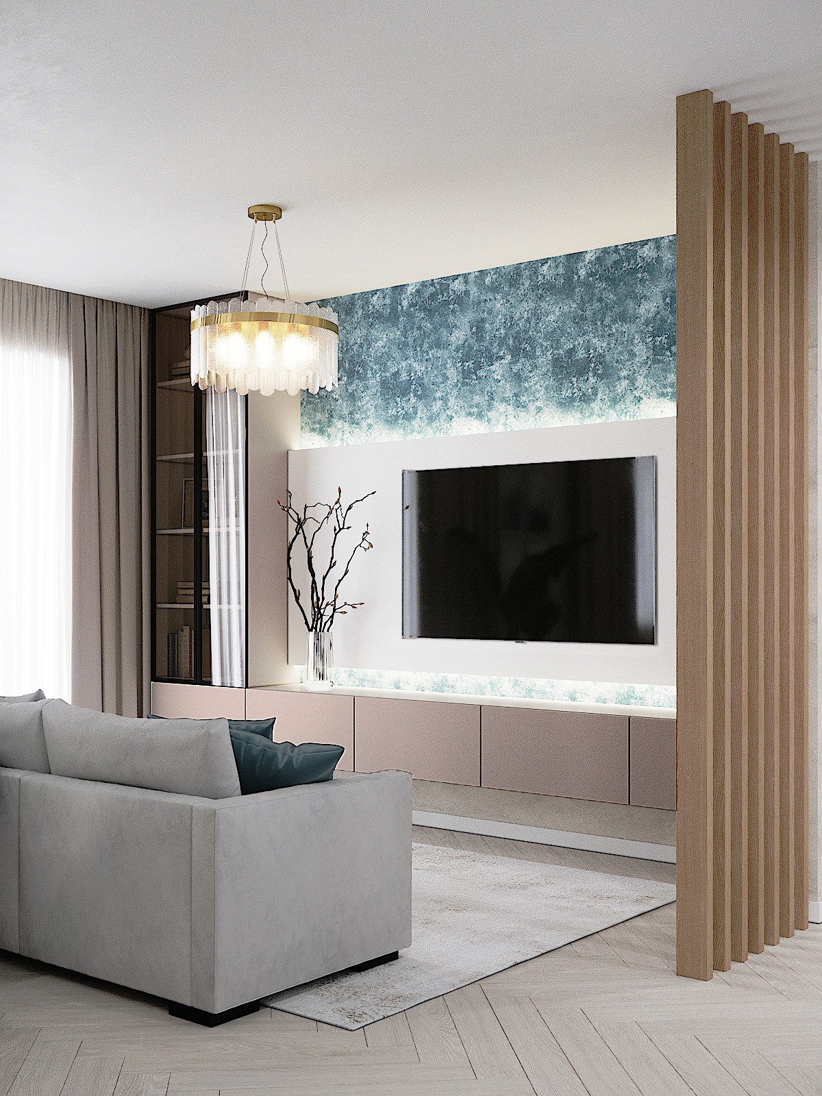 3х комнатная квартира для семьи с двумя детьми