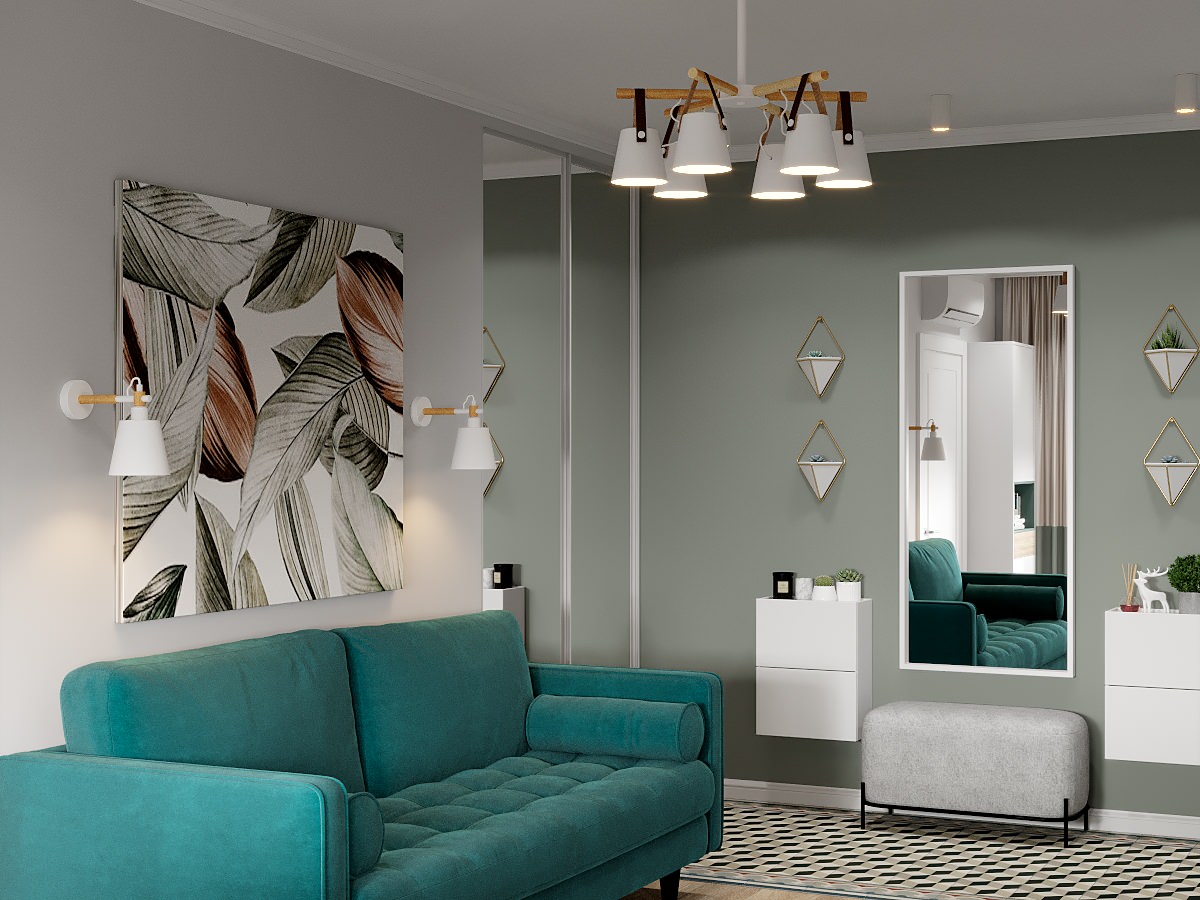 Двухкомнатная квартира