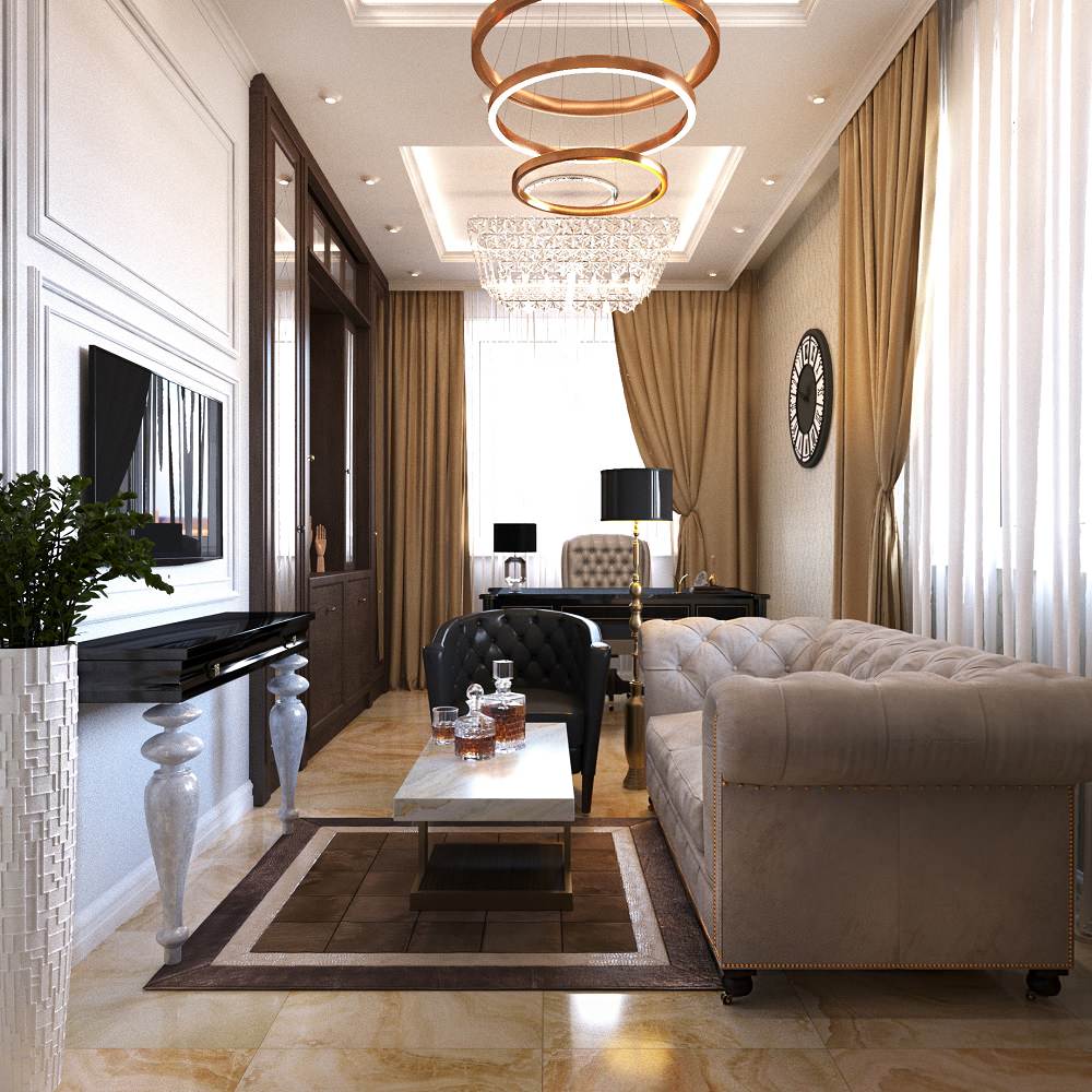 Частный дом в стиле "АР-ДЕКО" в КП "Бор-11"