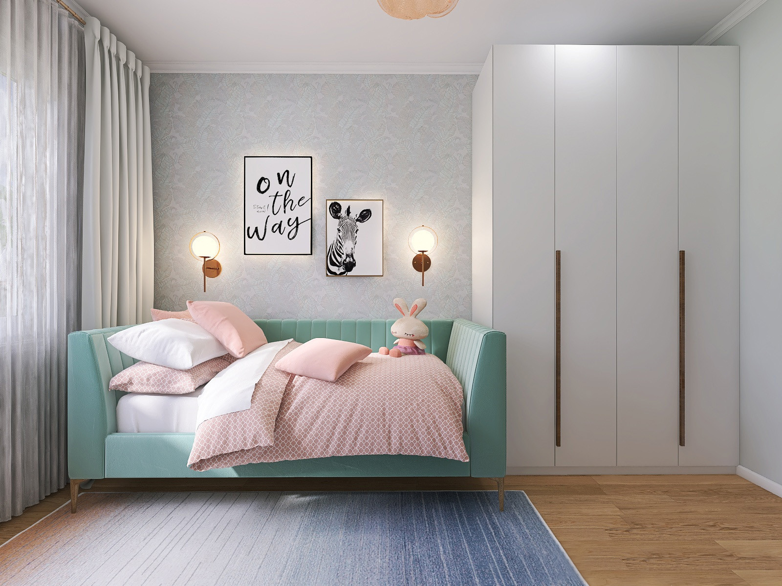 Обложка проекта: Комната для девочки