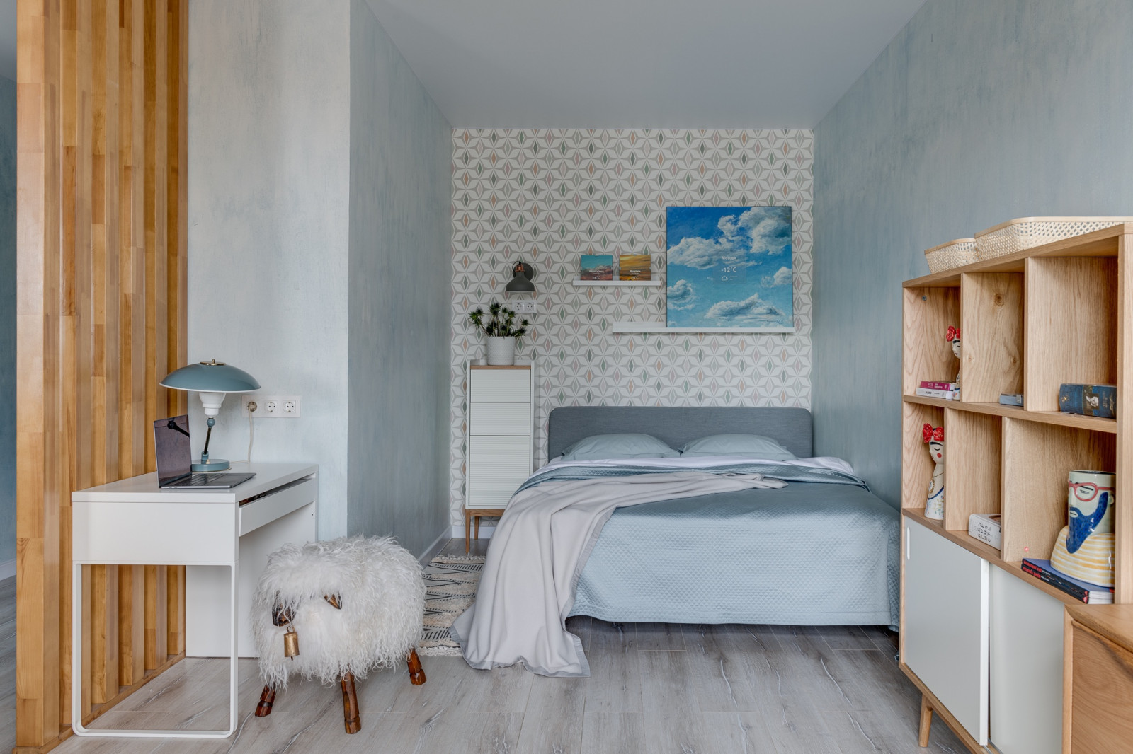 Обложка проекта: Голубая квартира Опалиха