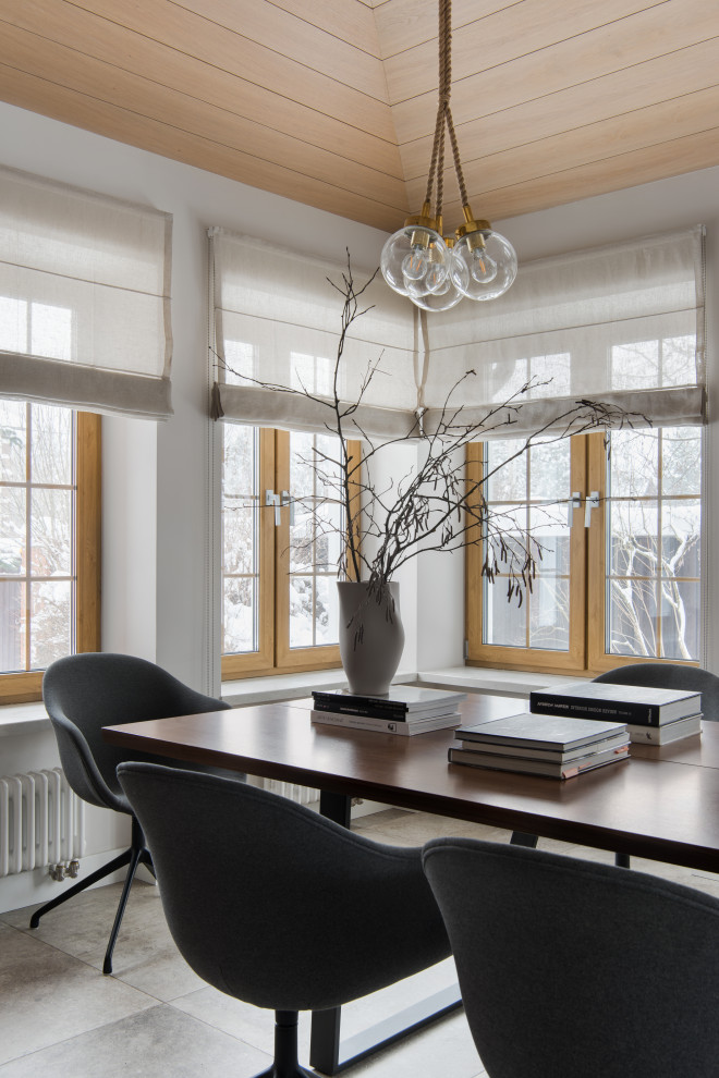 Houzz тур: Современная дача в монохромной гамме