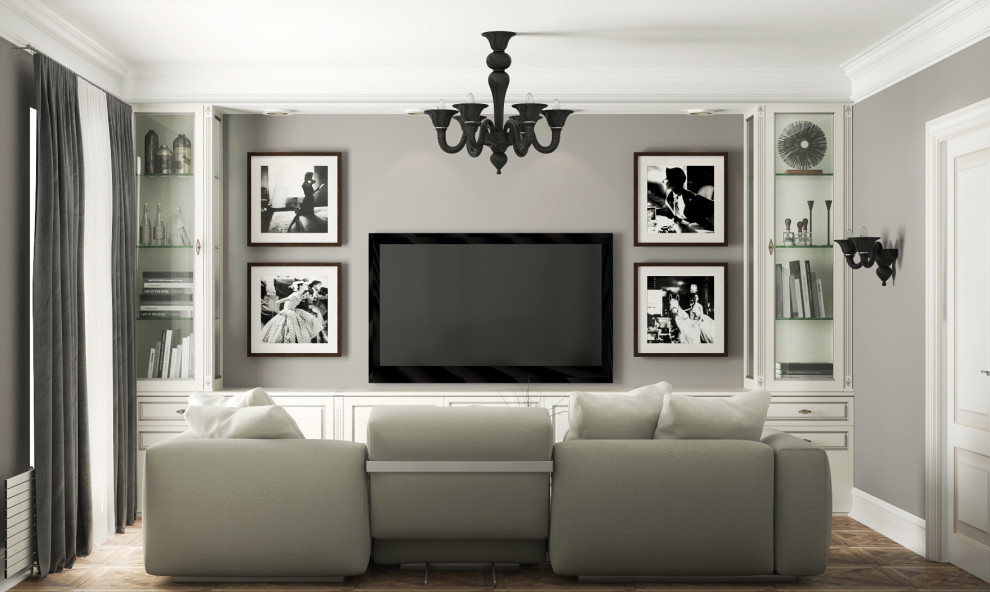 Обложка проекта: Квартира в Кудрово, пр. Строителей