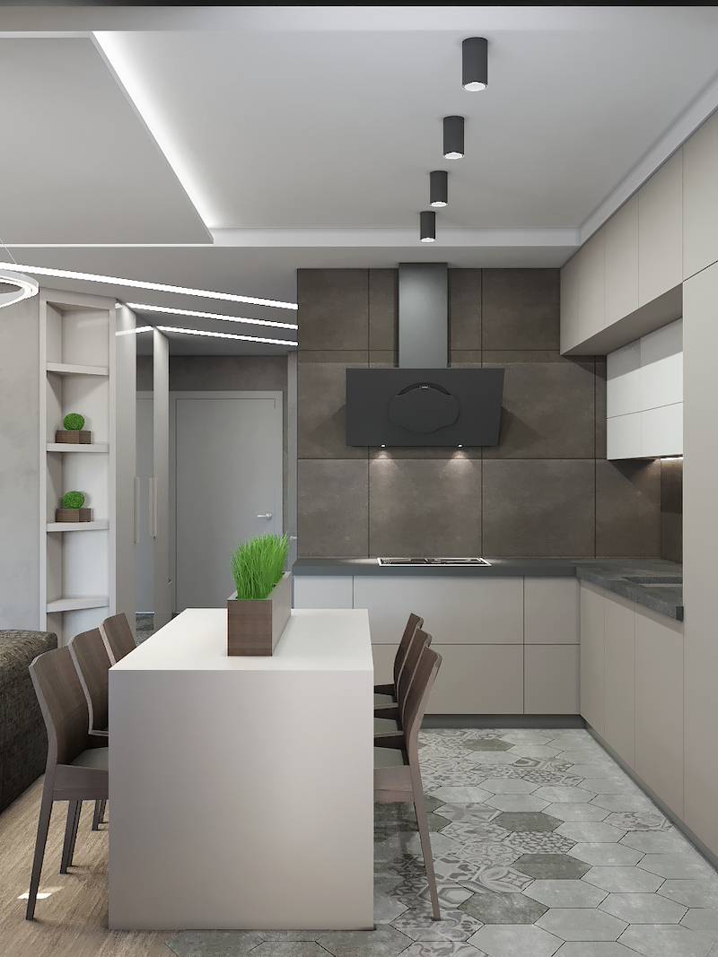 ЖК Cloud Nine, 3 комнаты, 70 м²