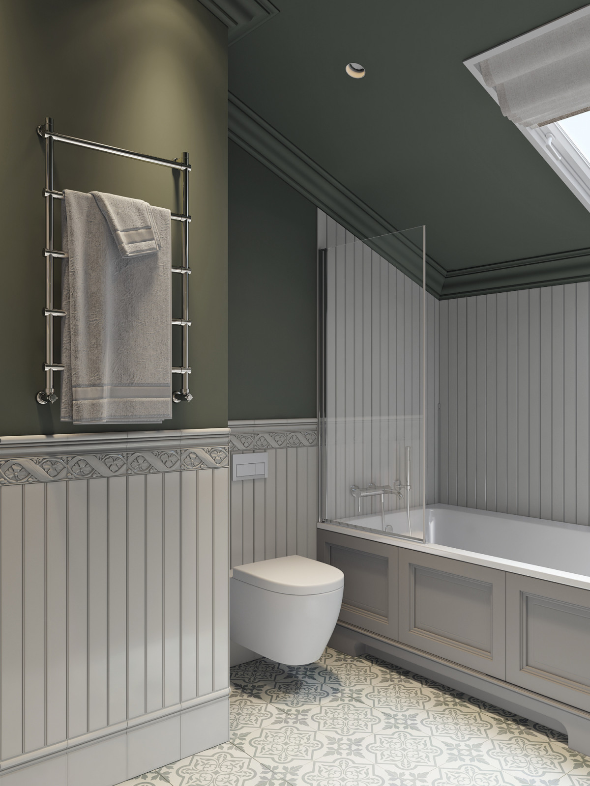 Дом 200 кв. м. 2й этаж, в Американском стиле - Дмитровское шоссе