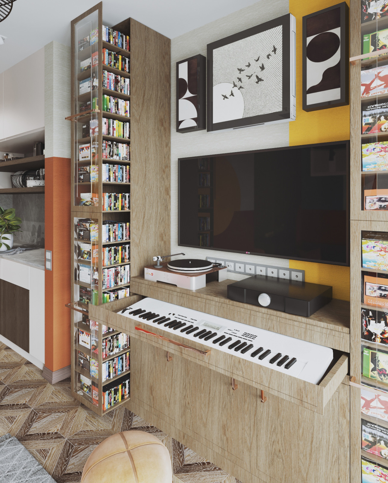 Квартира в стиле Кандинского