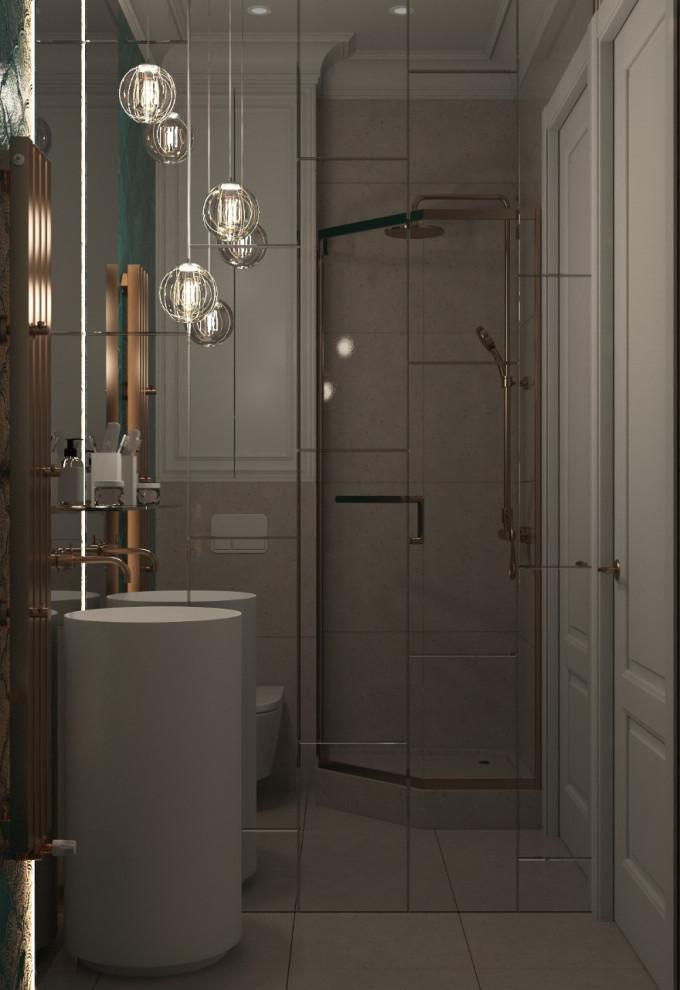 Гостевой санузел - вечер