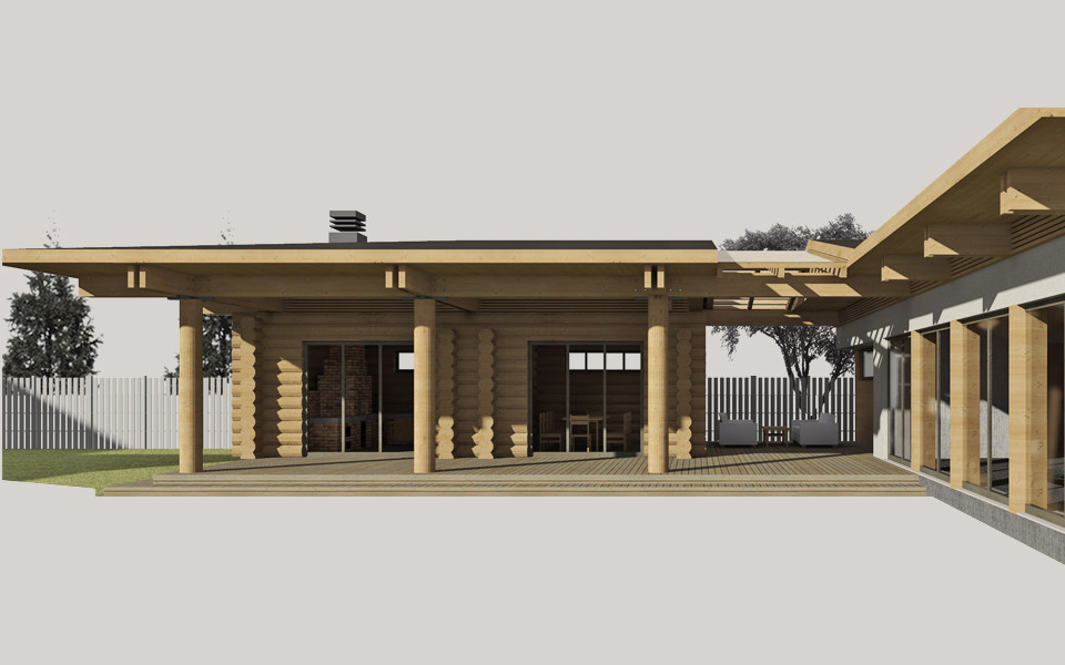 Обложка проекта: БАНЯ С БАССЕЙНОМ