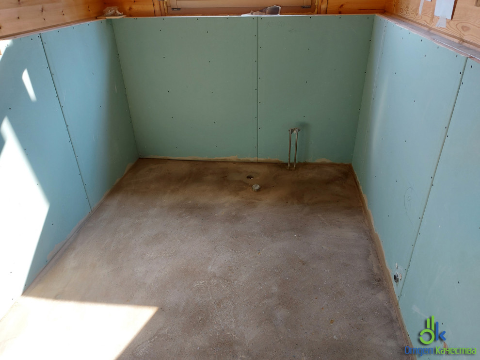 Шлифовка (корректировка) существующей стяжки пола