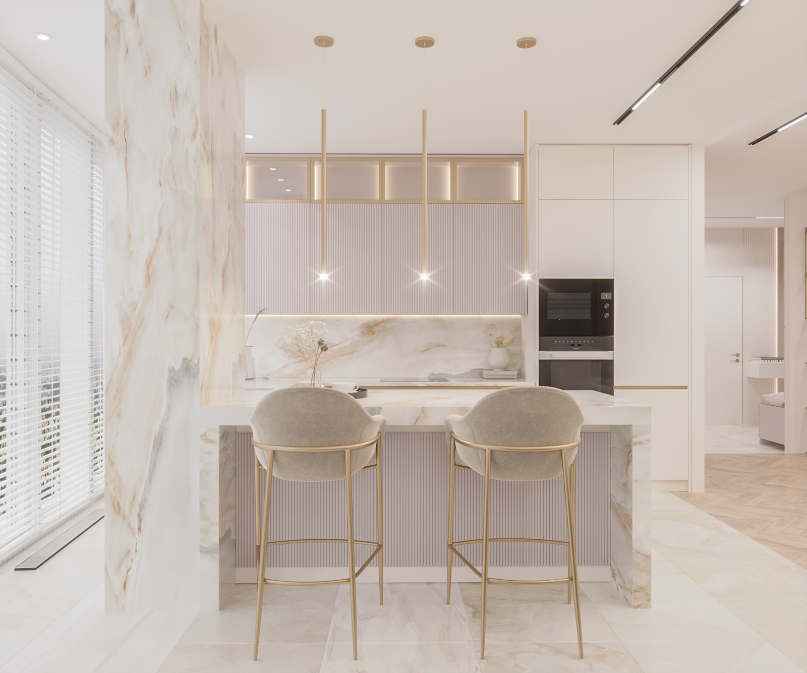 ЖК Легенда парк 120м2 видовая квартира столовая