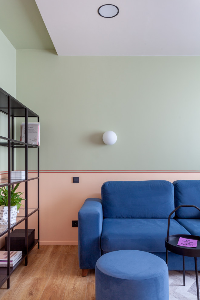 Световой дизайн квартиры в River Park