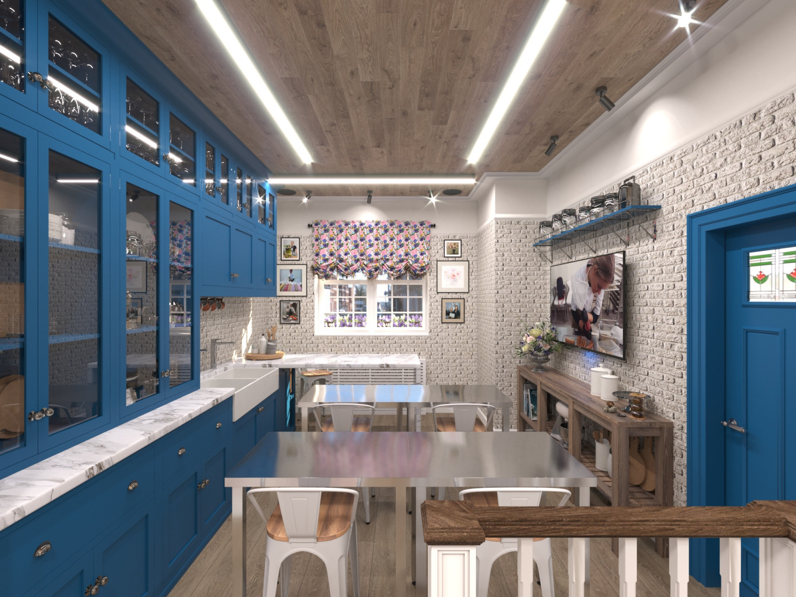 Дизай-проект интерьера кафе-пекарни