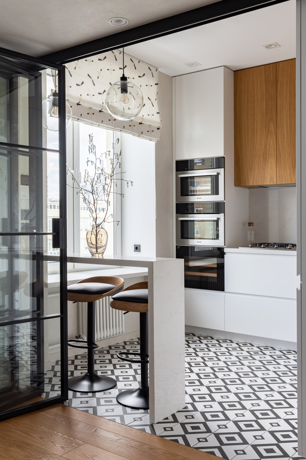 Строим кадр: Пусть скорее наступит весна (расставляем ветки)