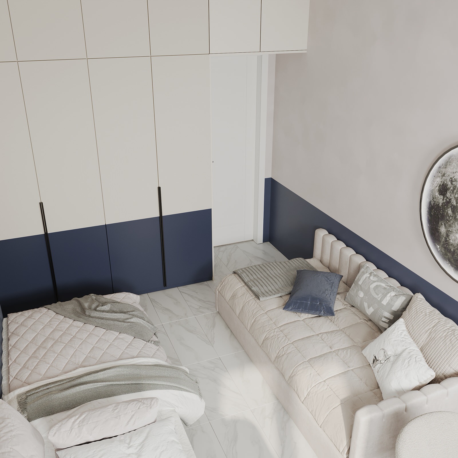 Детская комната для двух мальчиков