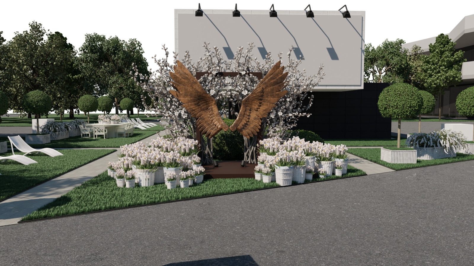 Обложка проекта: Сад лети-Весна время перемен на ВДНХ