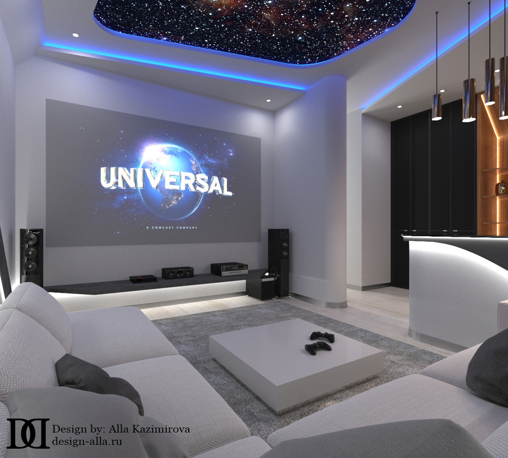 Жилой дом с кинозалом