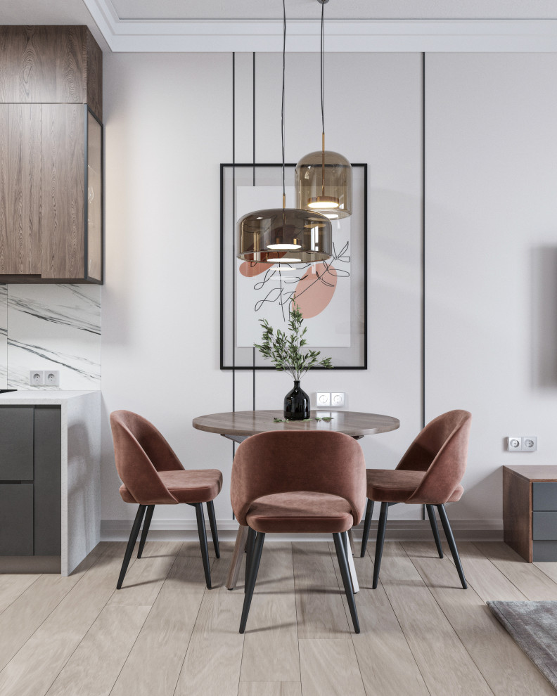 Дизайн трехкомнатной квартиры ЖК Мегаполис-парк 69м2