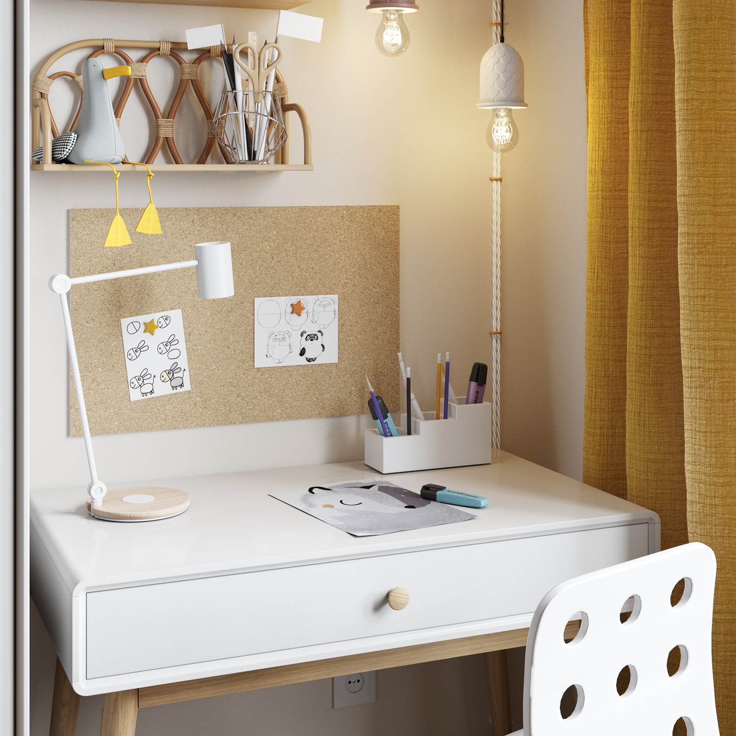 Обложка проекта: визуализация трехкомнатной квартиры ЖК Варшавская Life