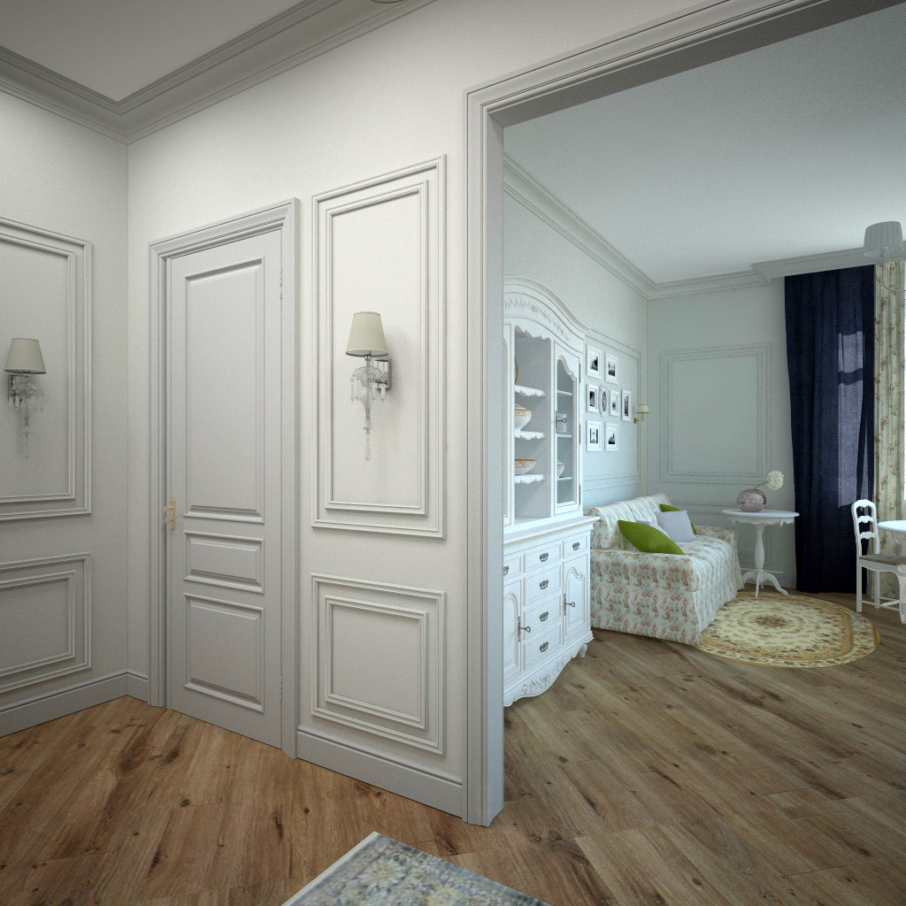 Обложка проекта: двухкомнатная квартира в Звенигороде