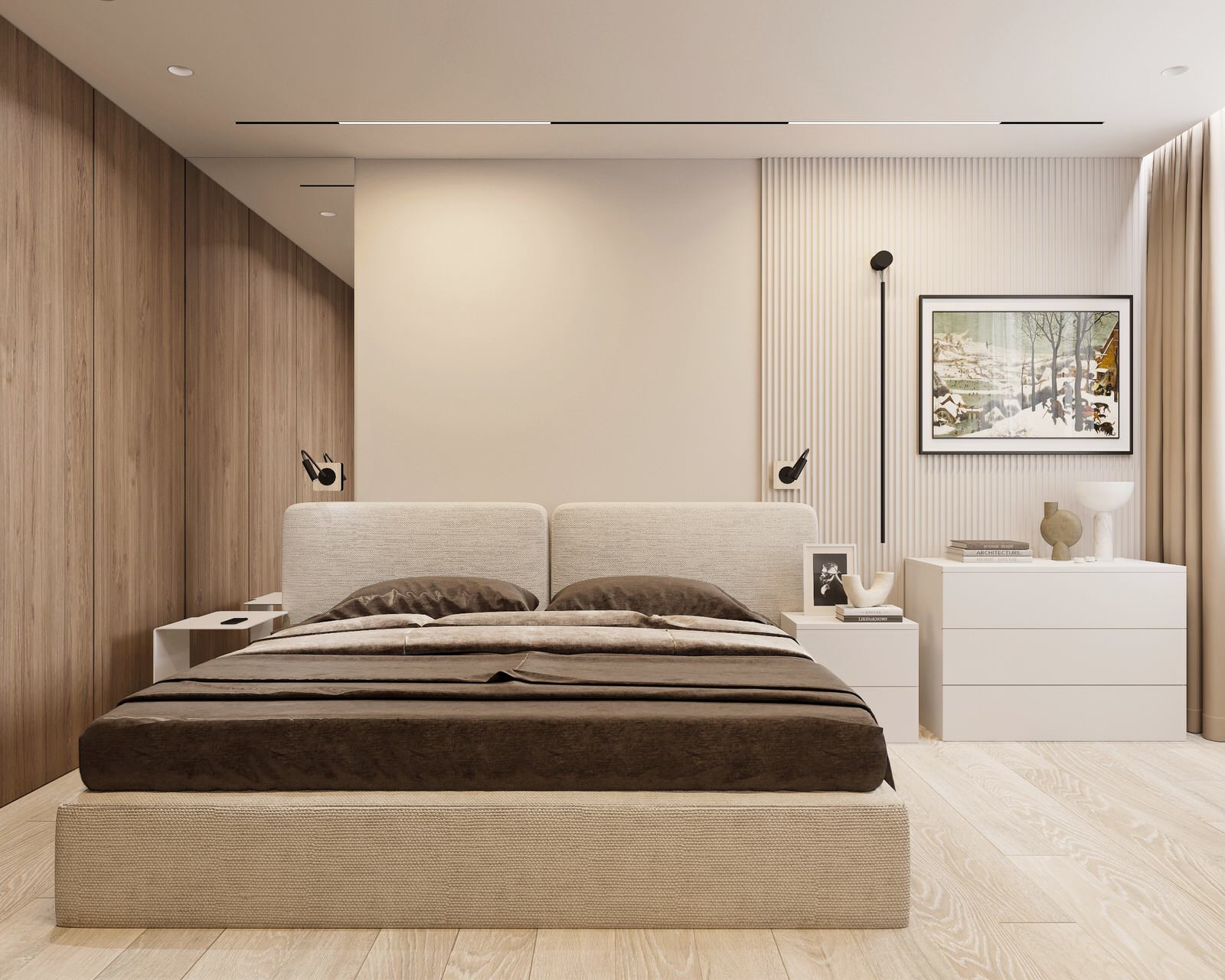 Проект квартиры  67 кв.м. 2021г.