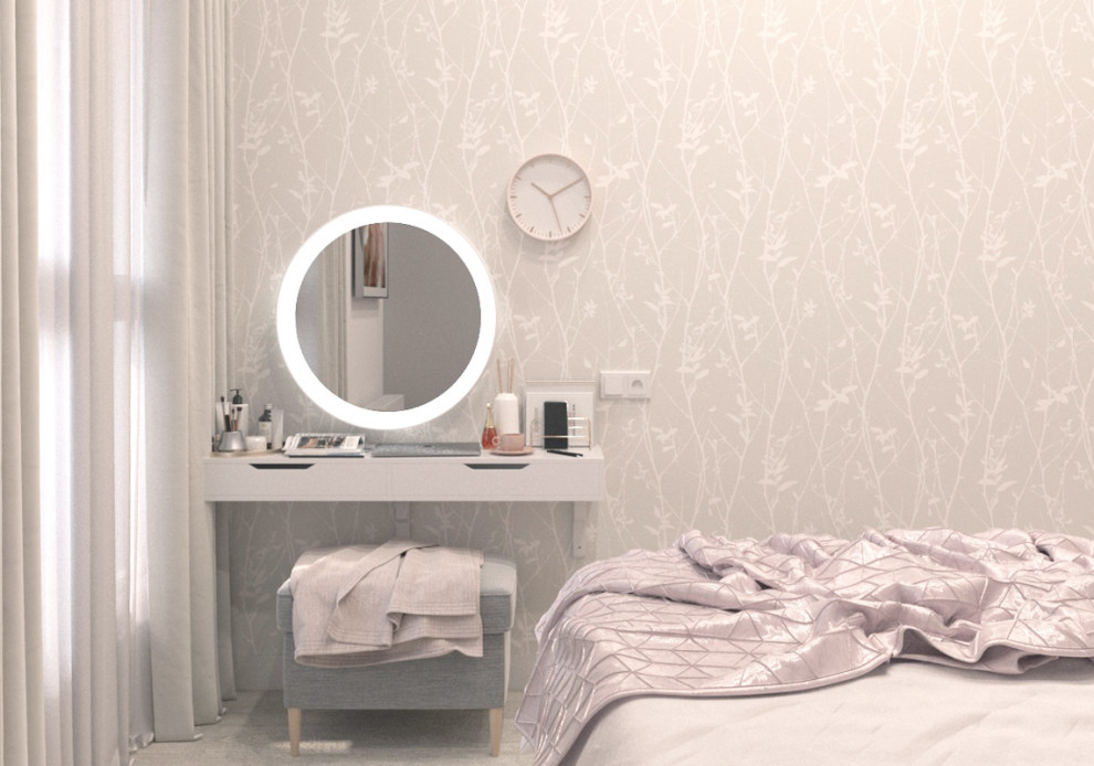 Визуализация дизайн-проекта 3-х комн. квартиры