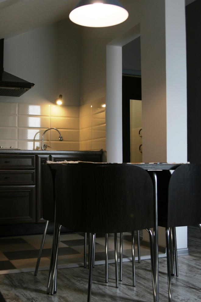 Студия на мансарде в стиле Лофт